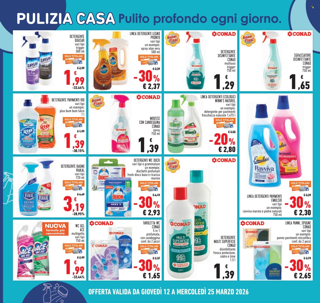 Volantino Conad - 12/3/2026 - 25/3/2026. Pagina 20