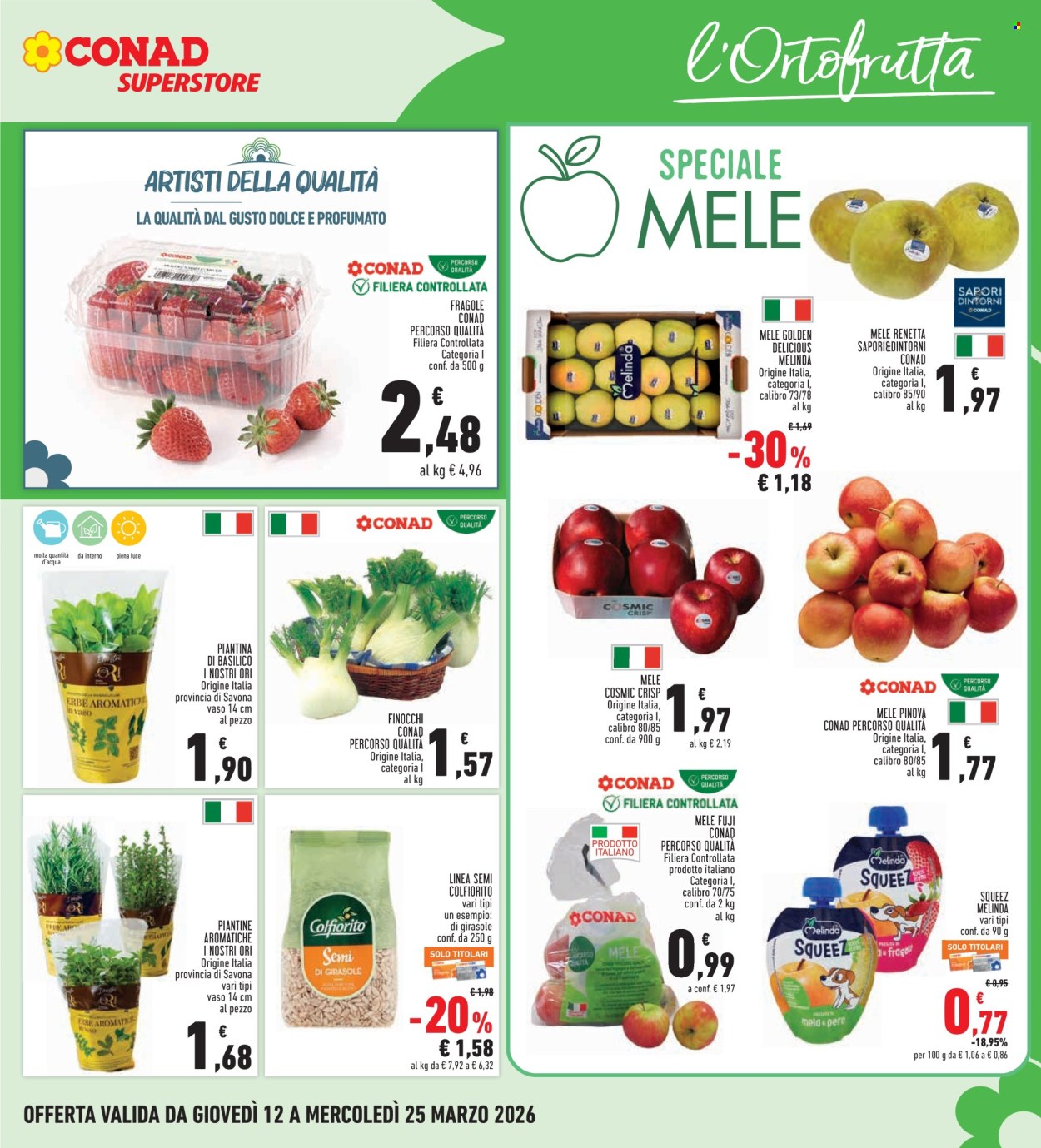 Volantino Conad - 12/3/2026 - 25/3/2026. Pagina 7