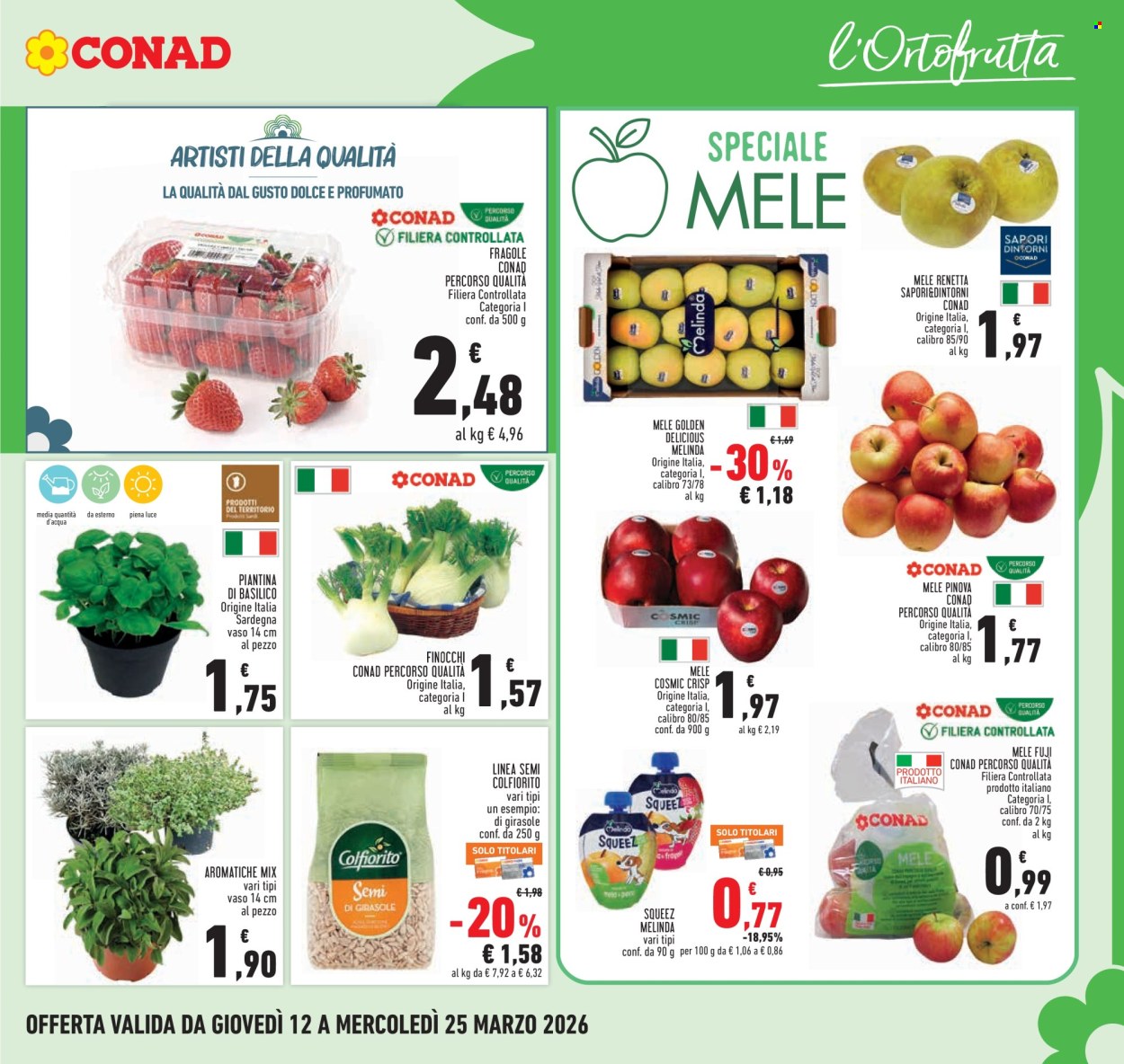 Volantino Conad - 12/3/2026 - 25/3/2026. Pagina 7
