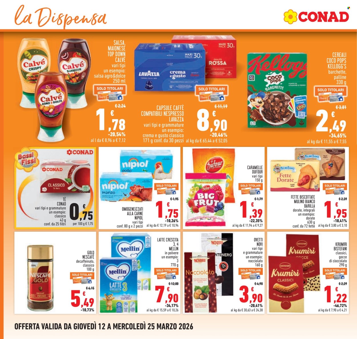 Volantino Conad - 12/3/2026 - 25/3/2026. Pagina 18