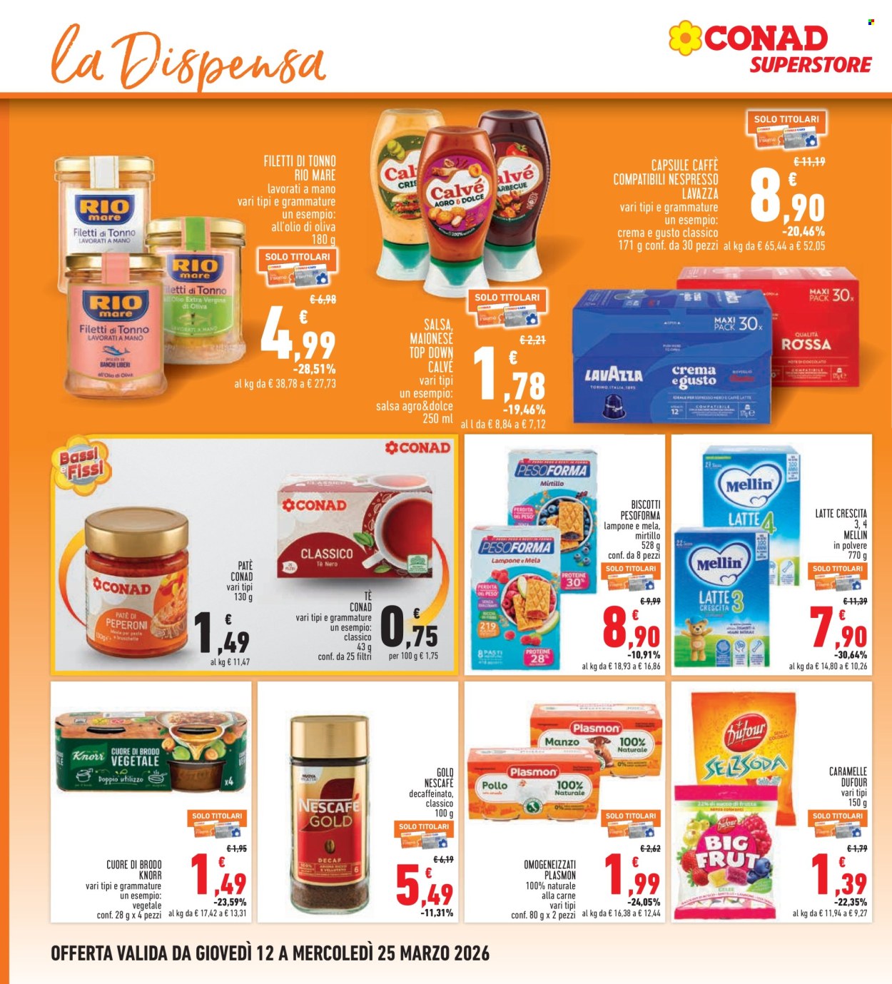 Volantino Conad Superstore - 12/3/2026 - 25/3/2026. Pagina 20