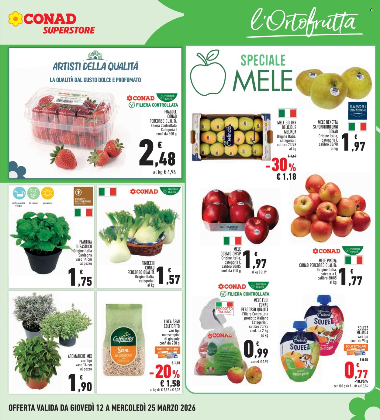 Volantino Conad - 12/3/2026 - 25/3/2026. Pagina 7