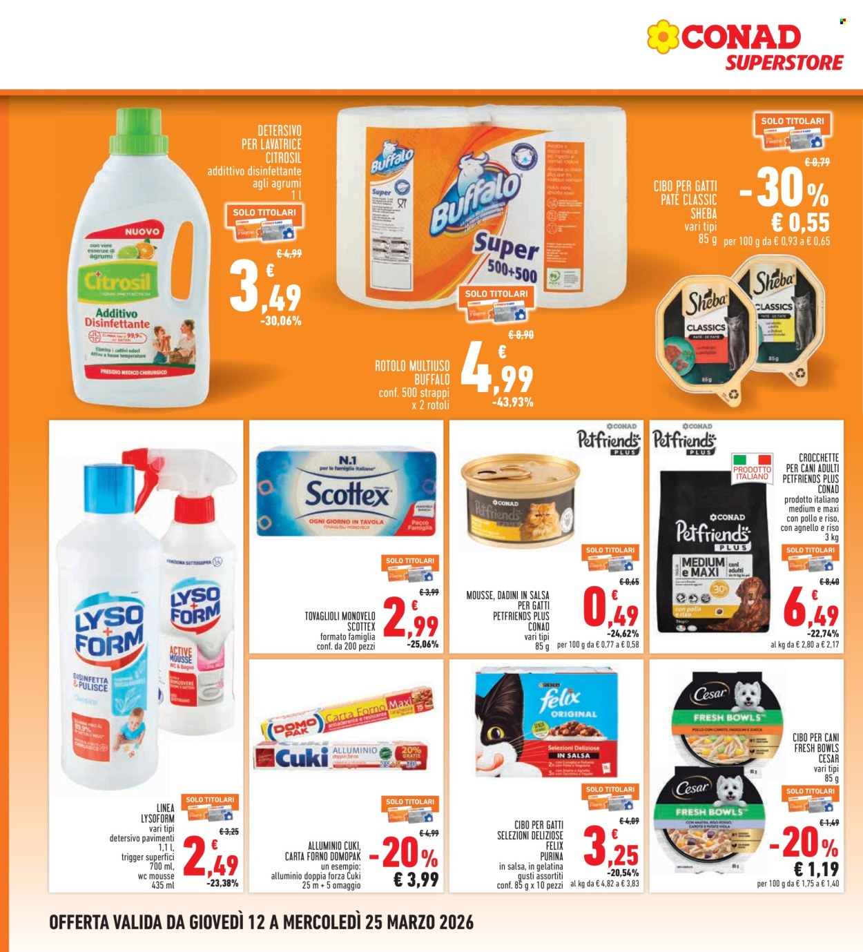 Volantino Conad - 12/3/2026 - 25/3/2026. Pagina 28