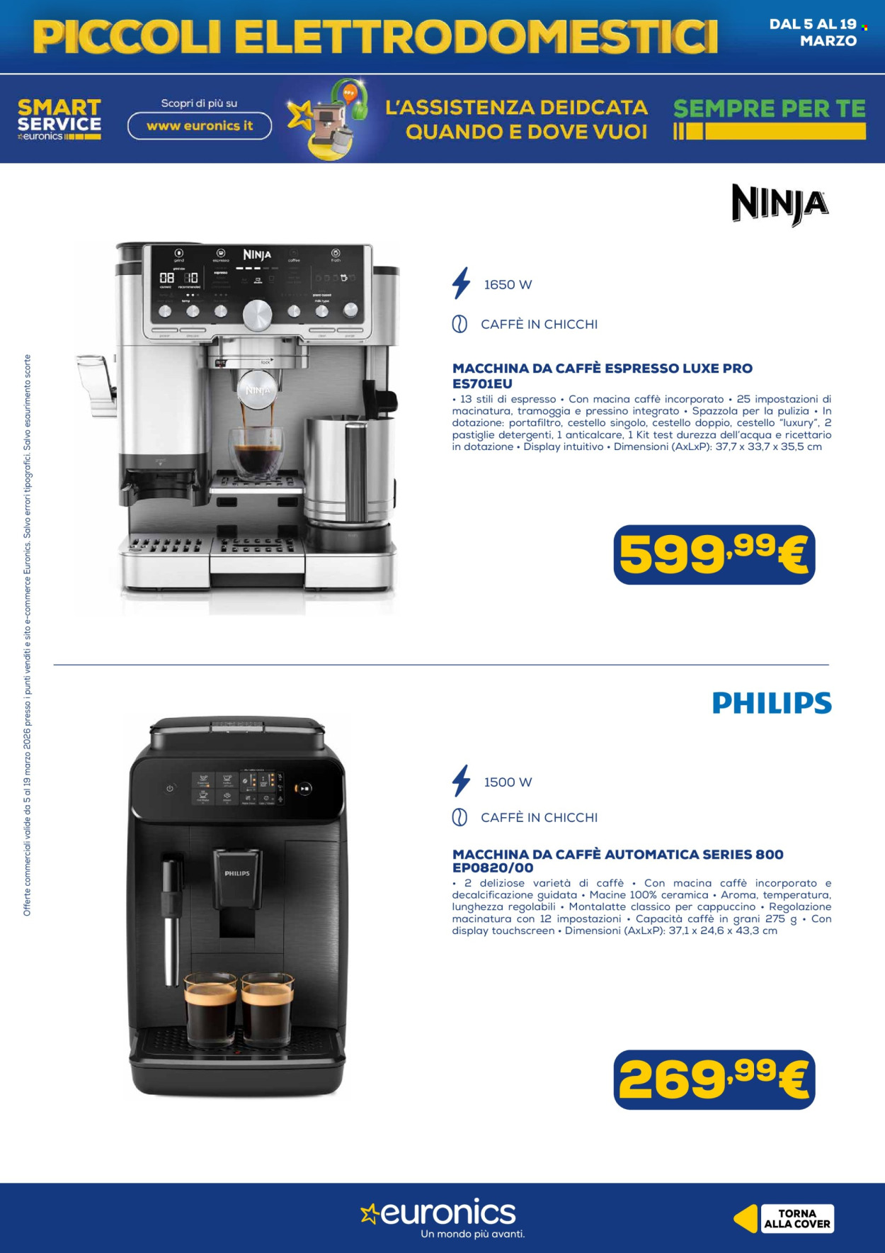 Volantino Euronics - 5/3/2026 - 19/3/2026. Pagina 5
