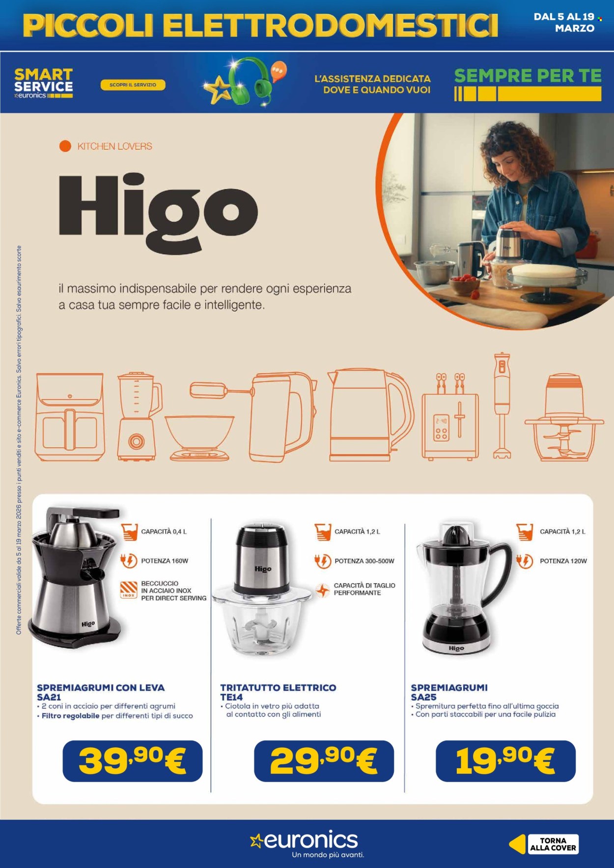 Volantino Euronics - 5/3/2026 - 19/3/2026. Pagina 20