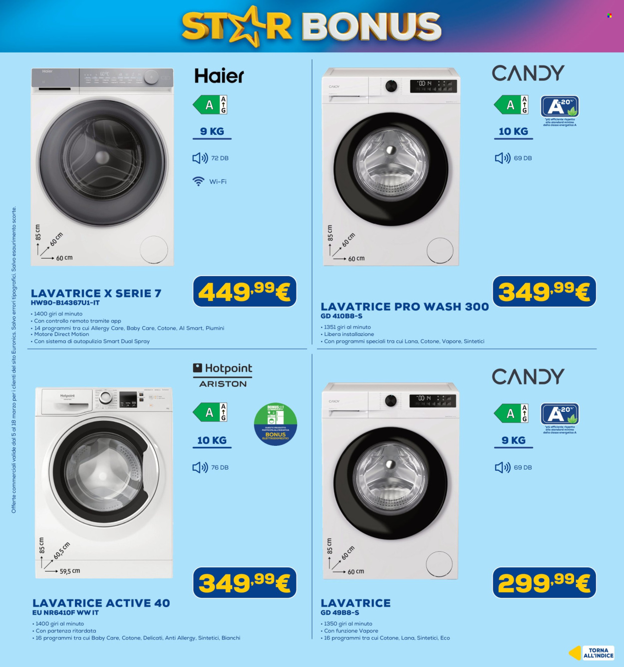 Volantino Euronics - 5/3/2026 - 18/3/2026. Pagina 5