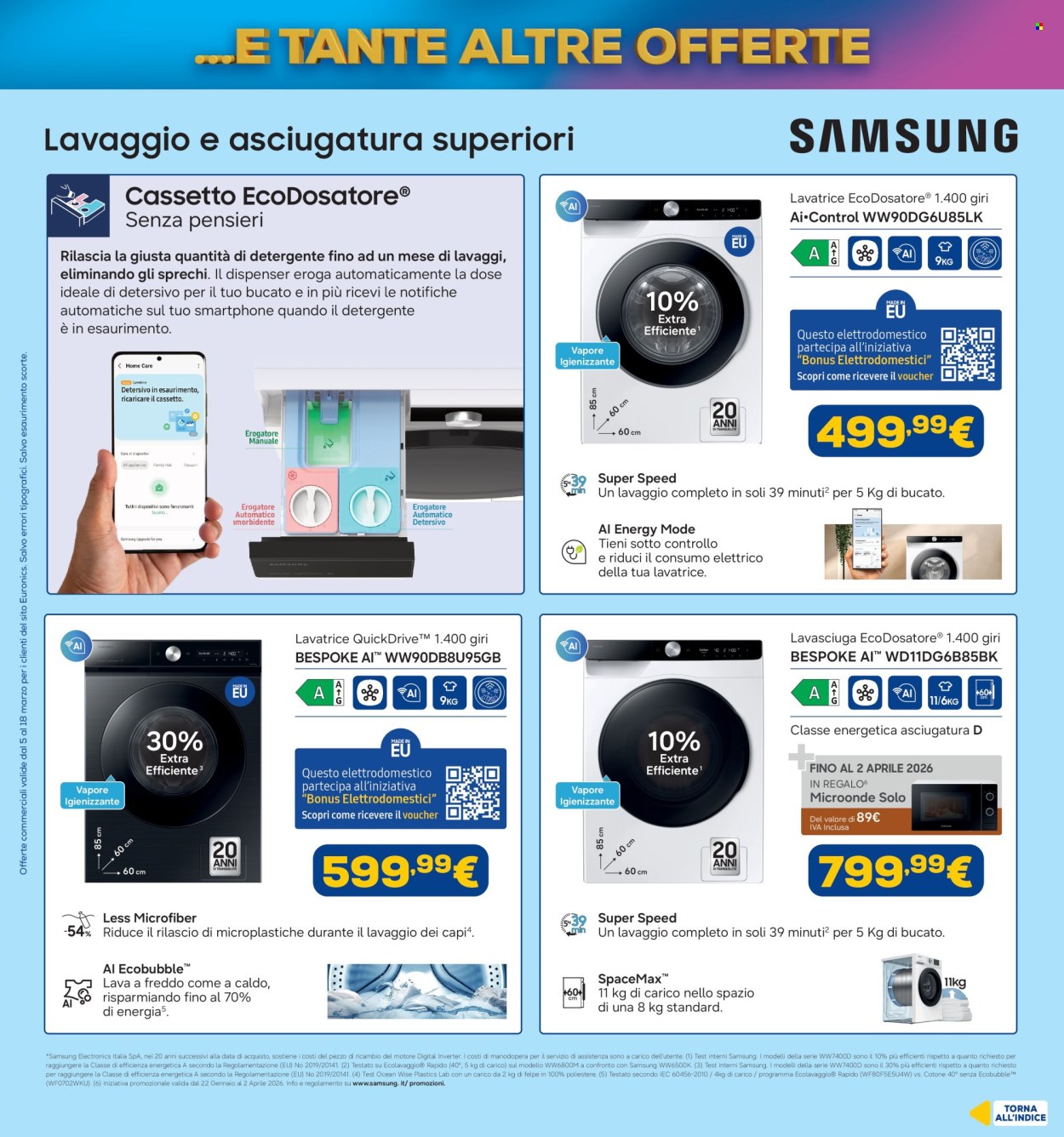 Volantino Euronics - 5/3/2026 - 18/3/2026. Pagina 10