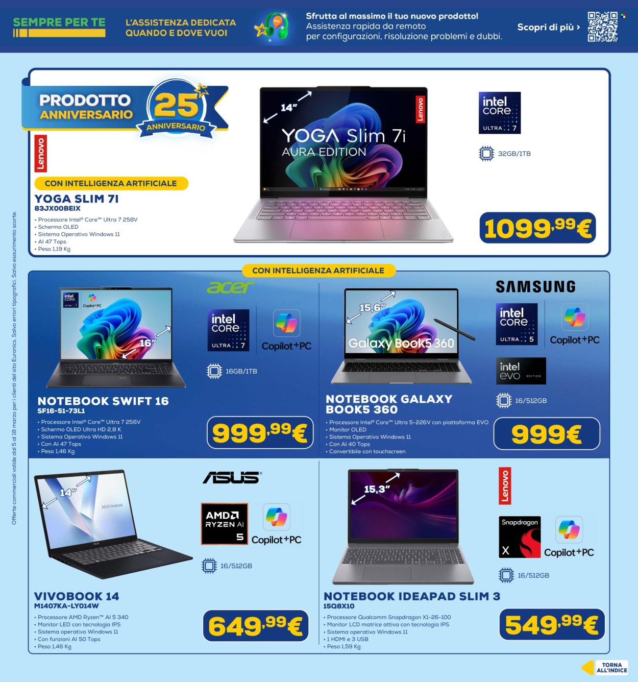 Volantino Euronics - 5/3/2026 - 18/3/2026. Pagina 22