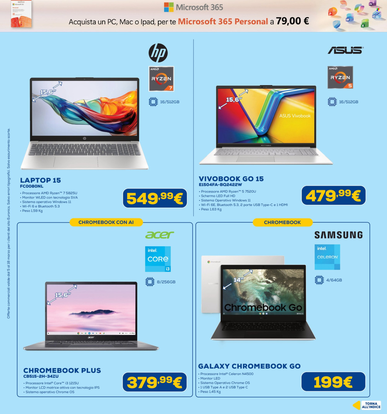 Volantino Euronics - 5/3/2026 - 18/3/2026. Pagina 25