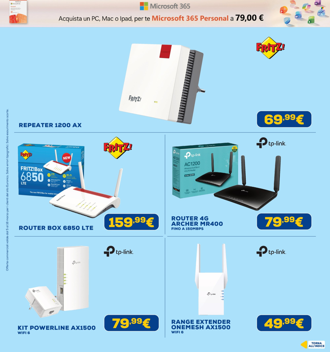 Volantino Euronics - 5/3/2026 - 18/3/2026. Pagina 33