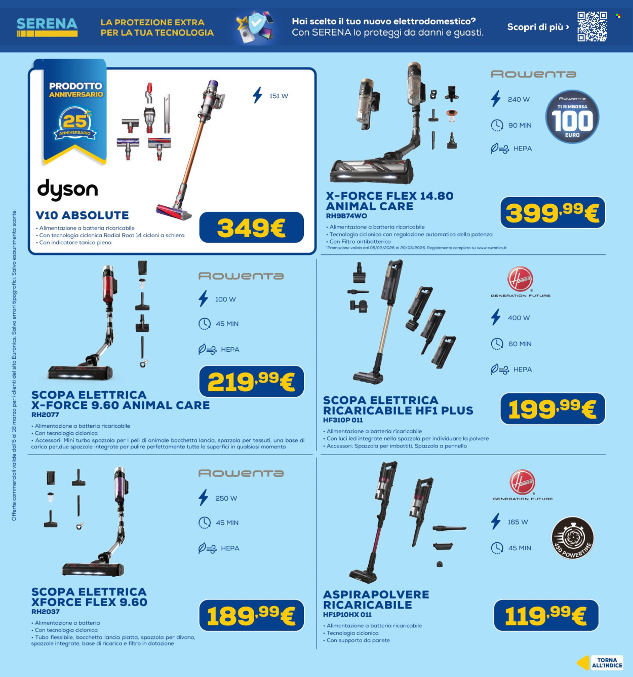 Volantino Euronics - 5/3/2026 - 18/3/2026. Pagina 36