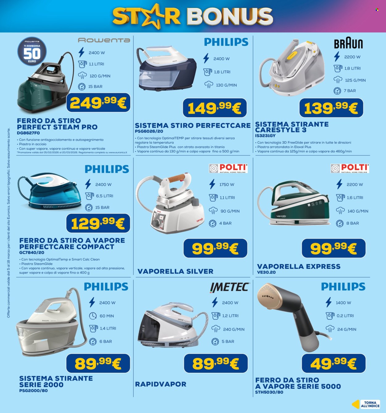 Volantino Euronics - 5/3/2026 - 18/3/2026. Pagina 39
