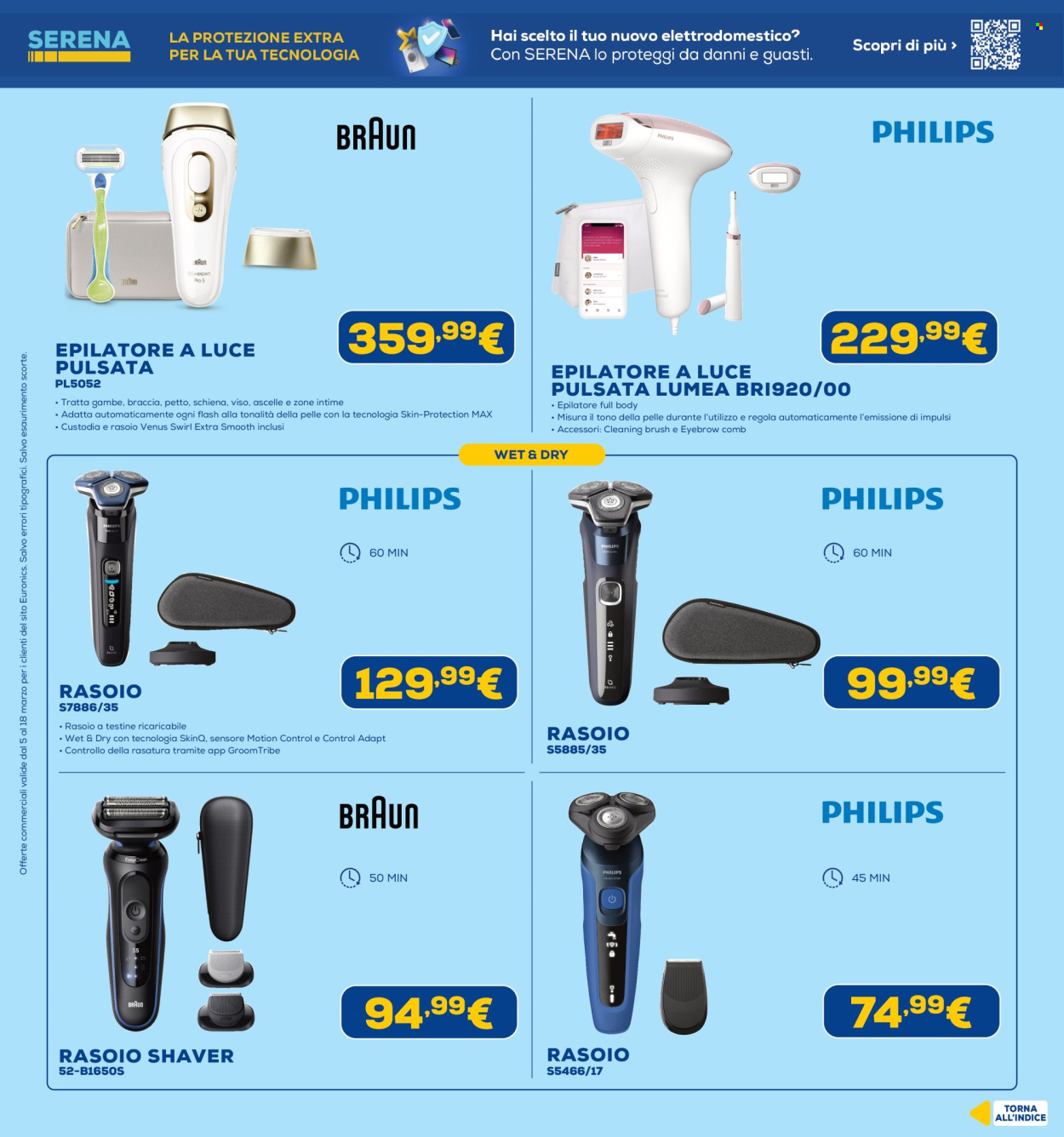 Volantino Euronics - 5/3/2026 - 18/3/2026. Pagina 44