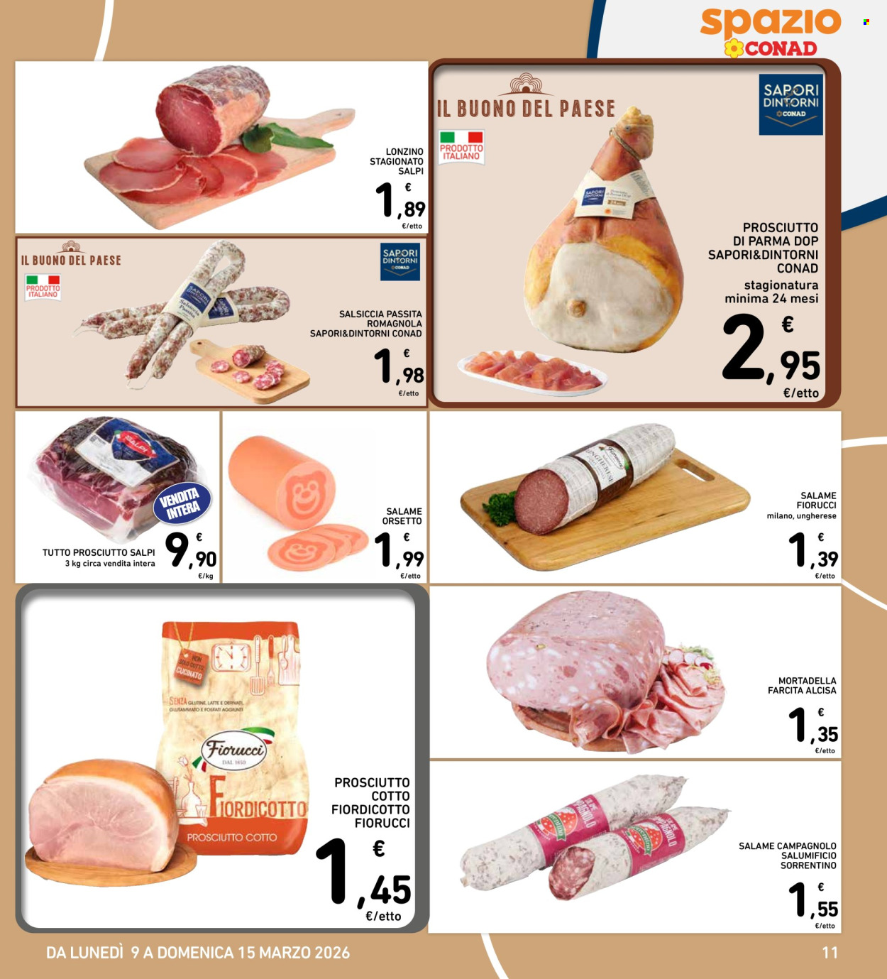 Volantino Spazio Conad - 9/3/2026 - 15/3/2026. Pagina 11