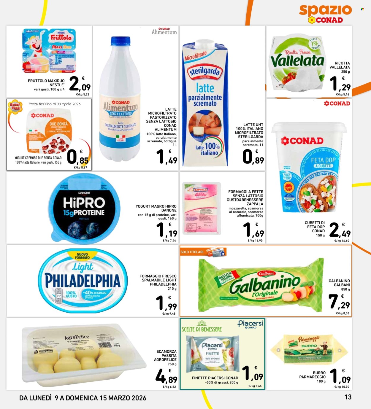 Volantino Spazio Conad - 9/3/2026 - 15/3/2026. Pagina 13
