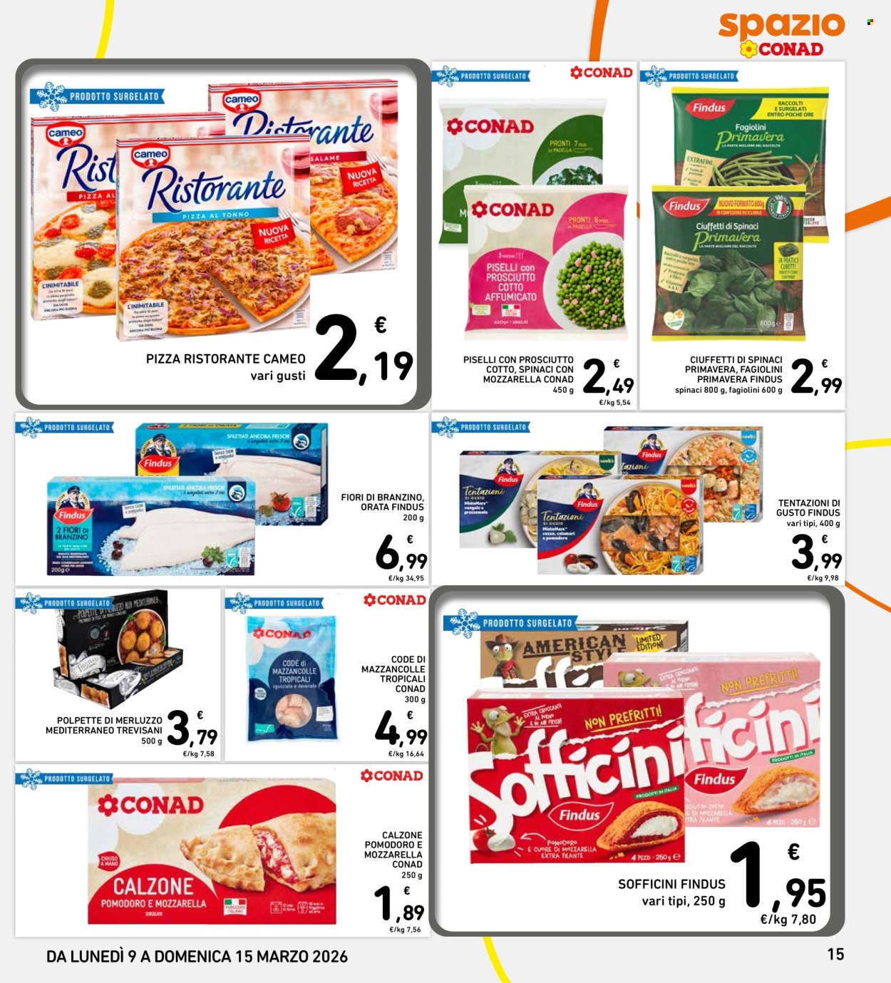 Volantino Spazio Conad - 9/3/2026 - 15/3/2026. Pagina 15