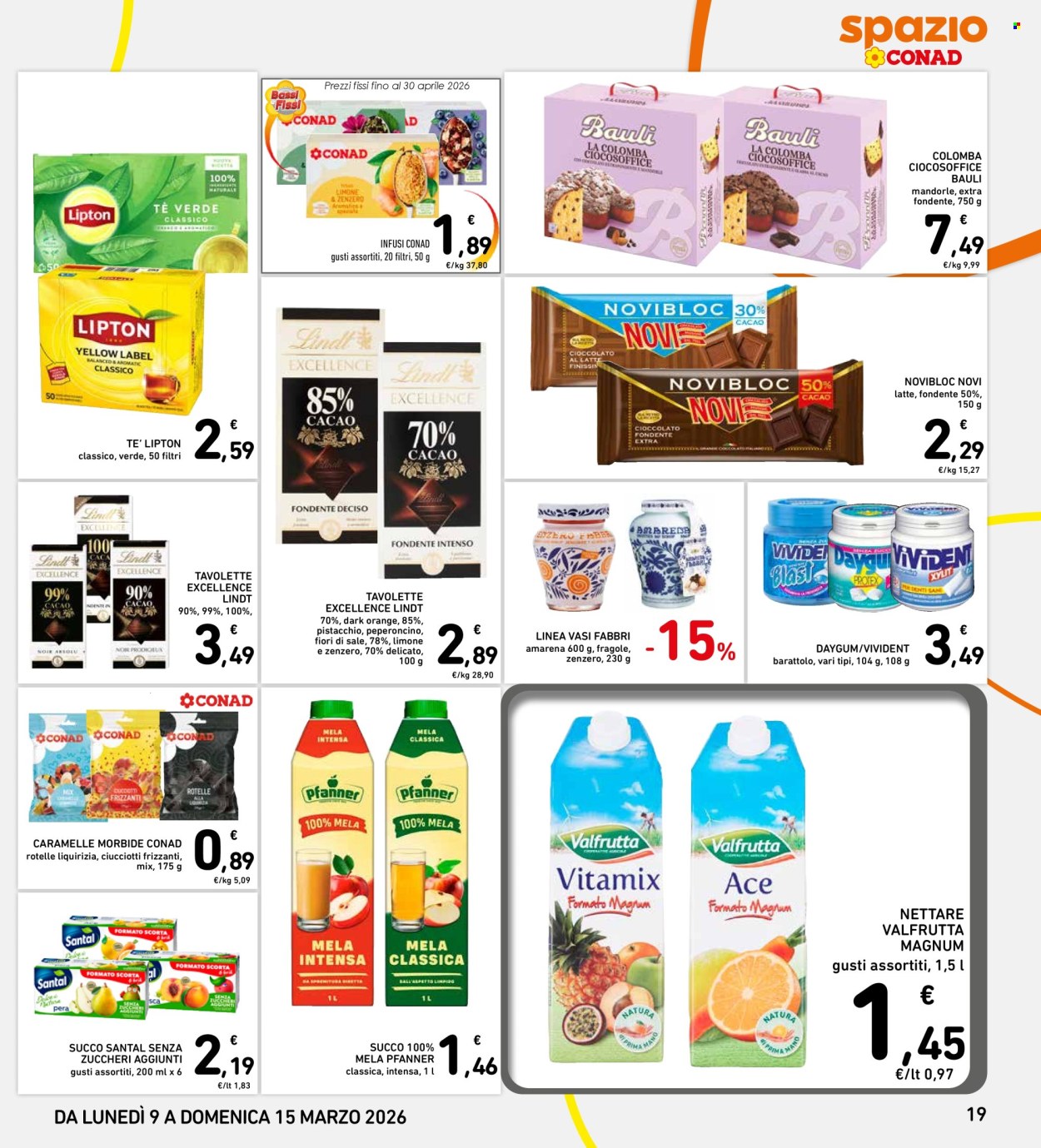Volantino Spazio Conad - 9/3/2026 - 15/3/2026. Pagina 19