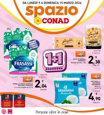 Volantino Spazio Conad - 9/3/2026 - 15/3/2026.