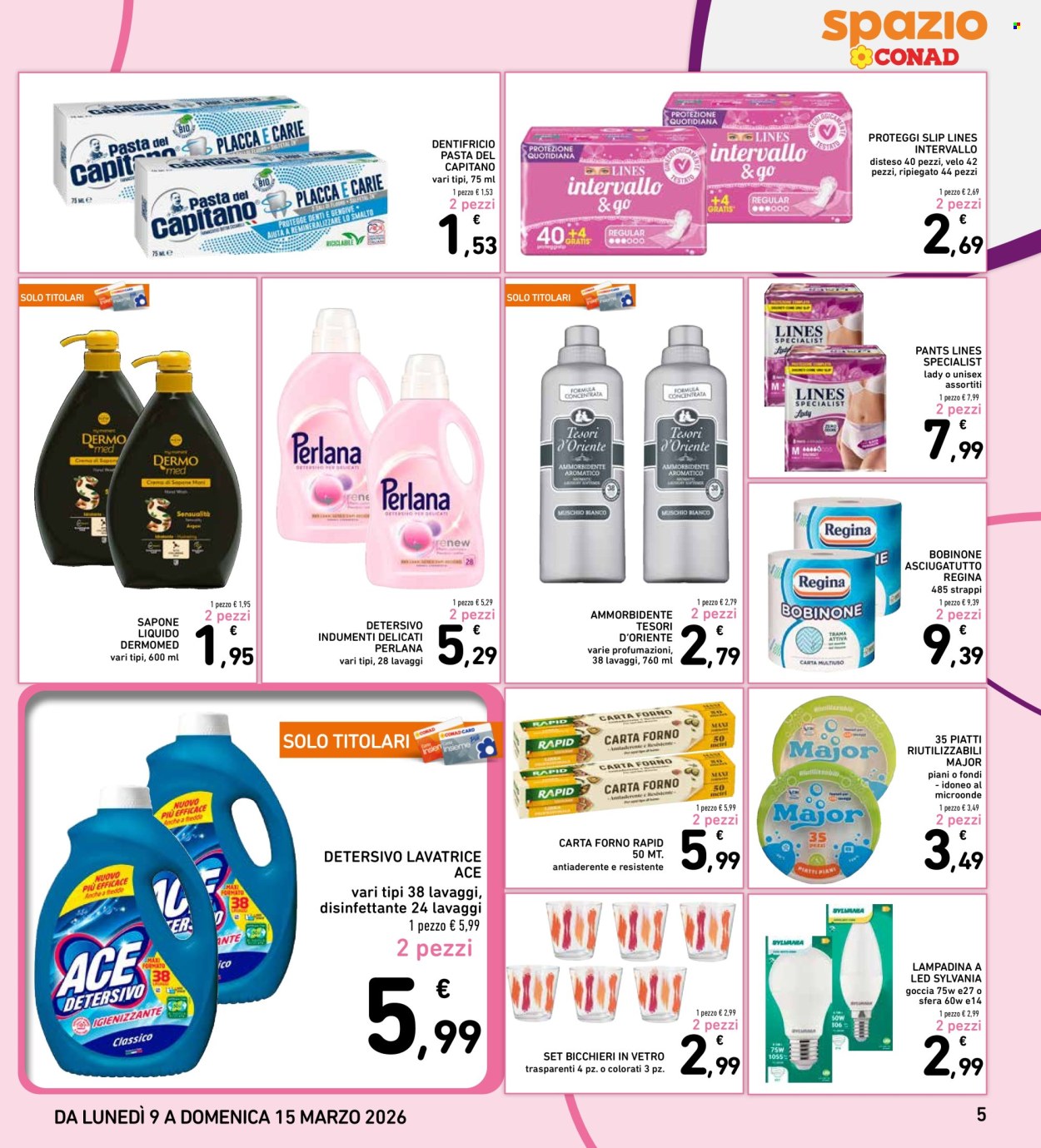Volantino Spazio Conad - 9/3/2026 - 15/3/2026. Pagina 5
