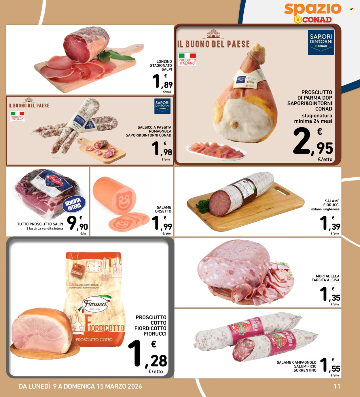 Volantino Spazio Conad - 9/3/2026 - 15/3/2026. Pagina 11