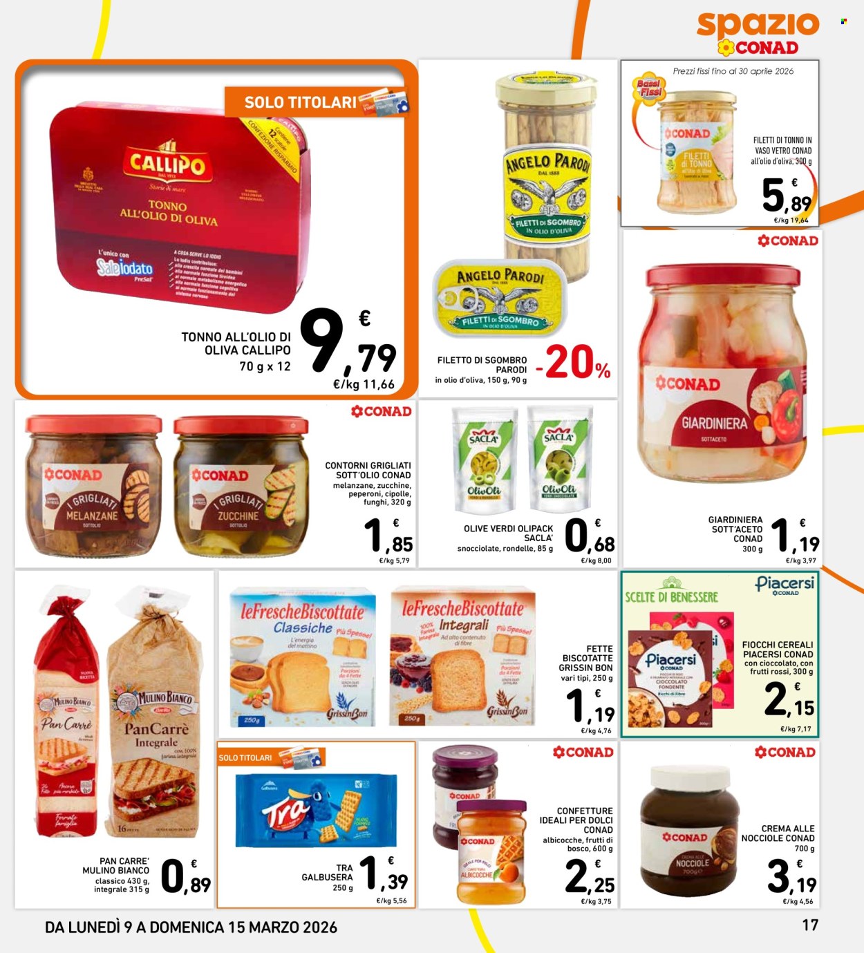 Volantino Spazio Conad - 9/3/2026 - 15/3/2026. Pagina 17