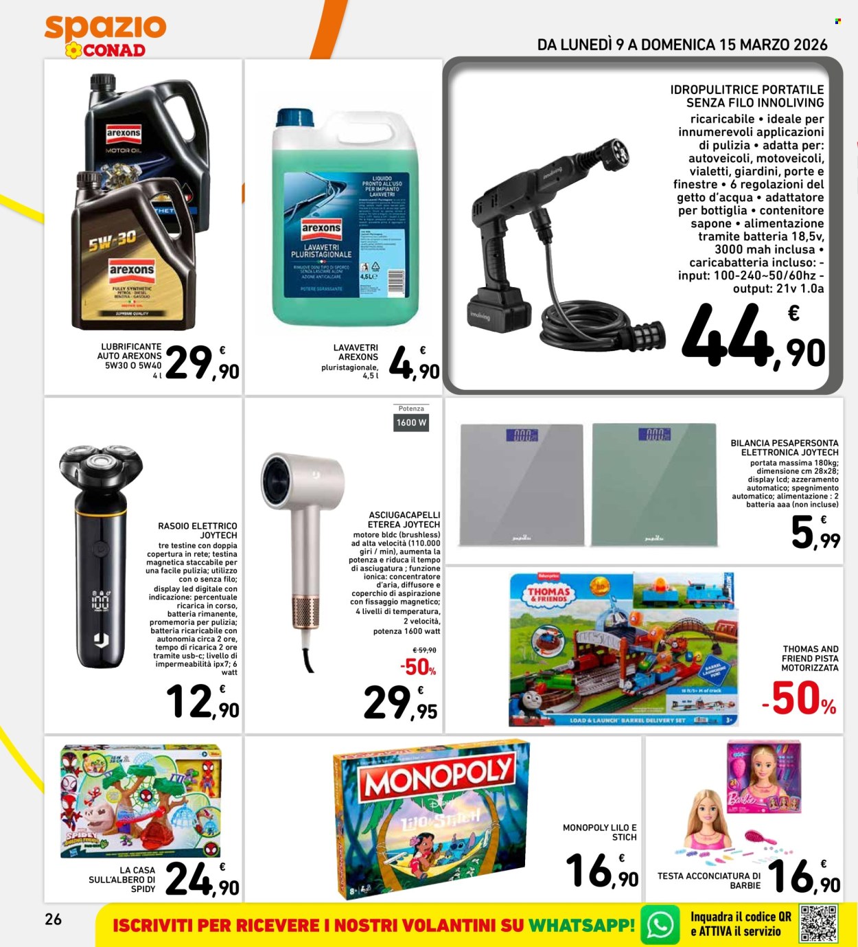 Volantino Spazio Conad - 9/3/2026 - 15/3/2026. Pagina 26