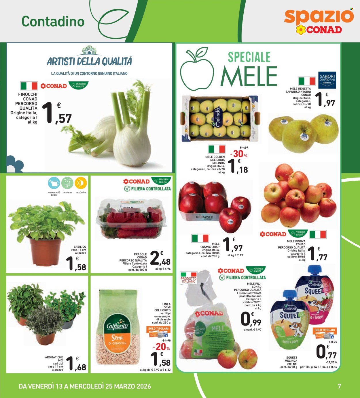 Volantino Spazio Conad - 13/3/2026 - 25/3/2026. Pagina 7