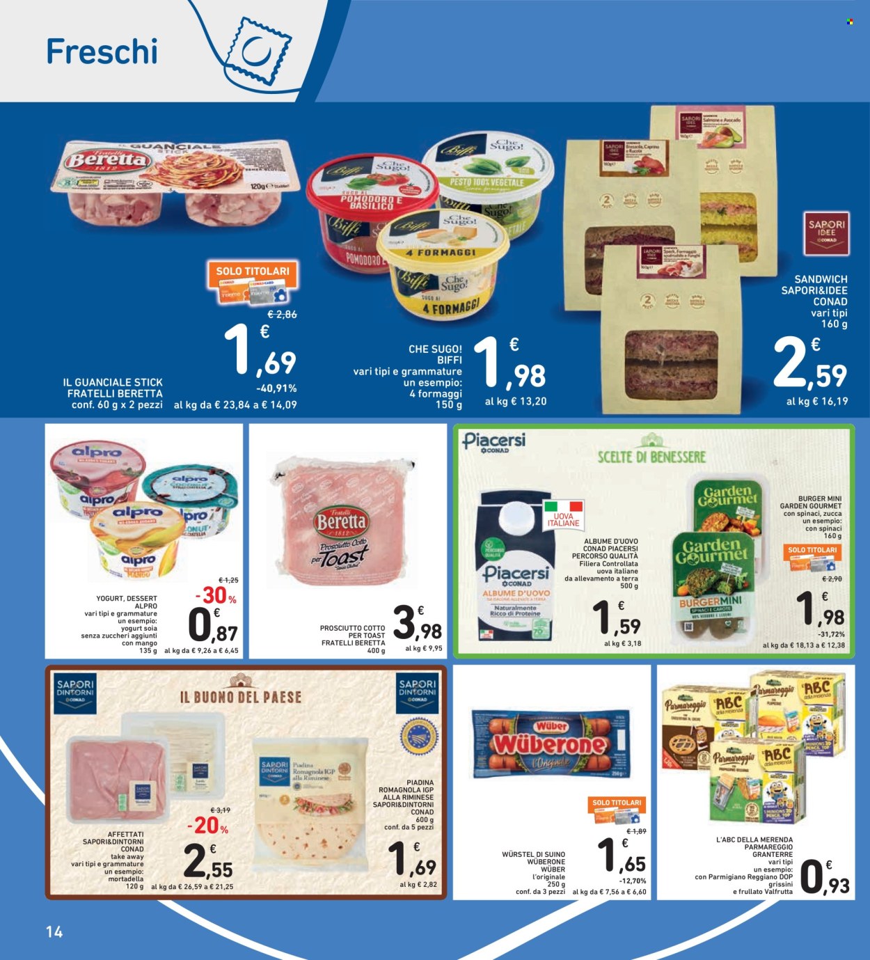 Volantino Spazio Conad - 13/3/2026 - 25/3/2026. Pagina 14