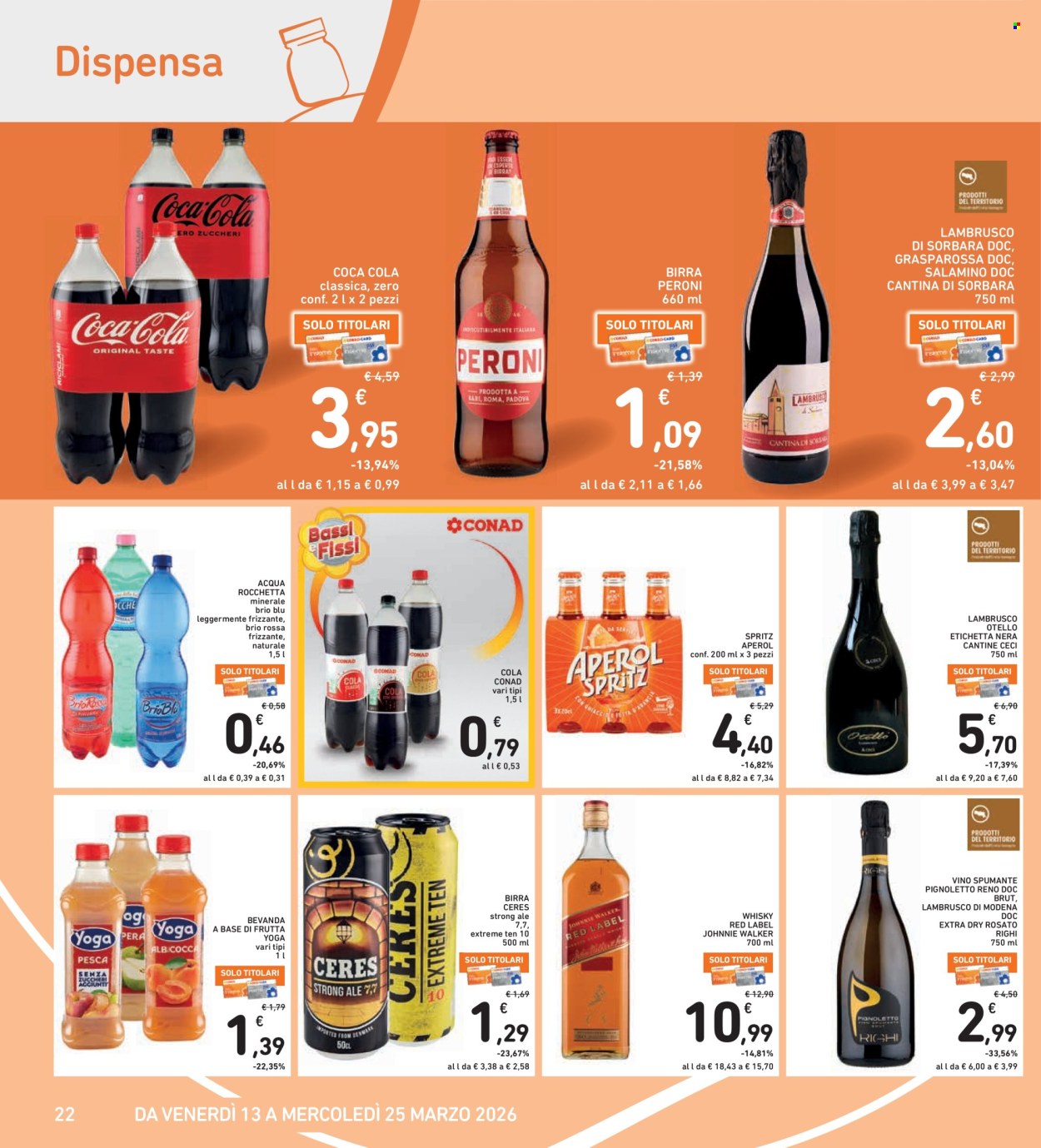 Volantino Spazio Conad - 13/3/2026 - 25/3/2026. Pagina 22