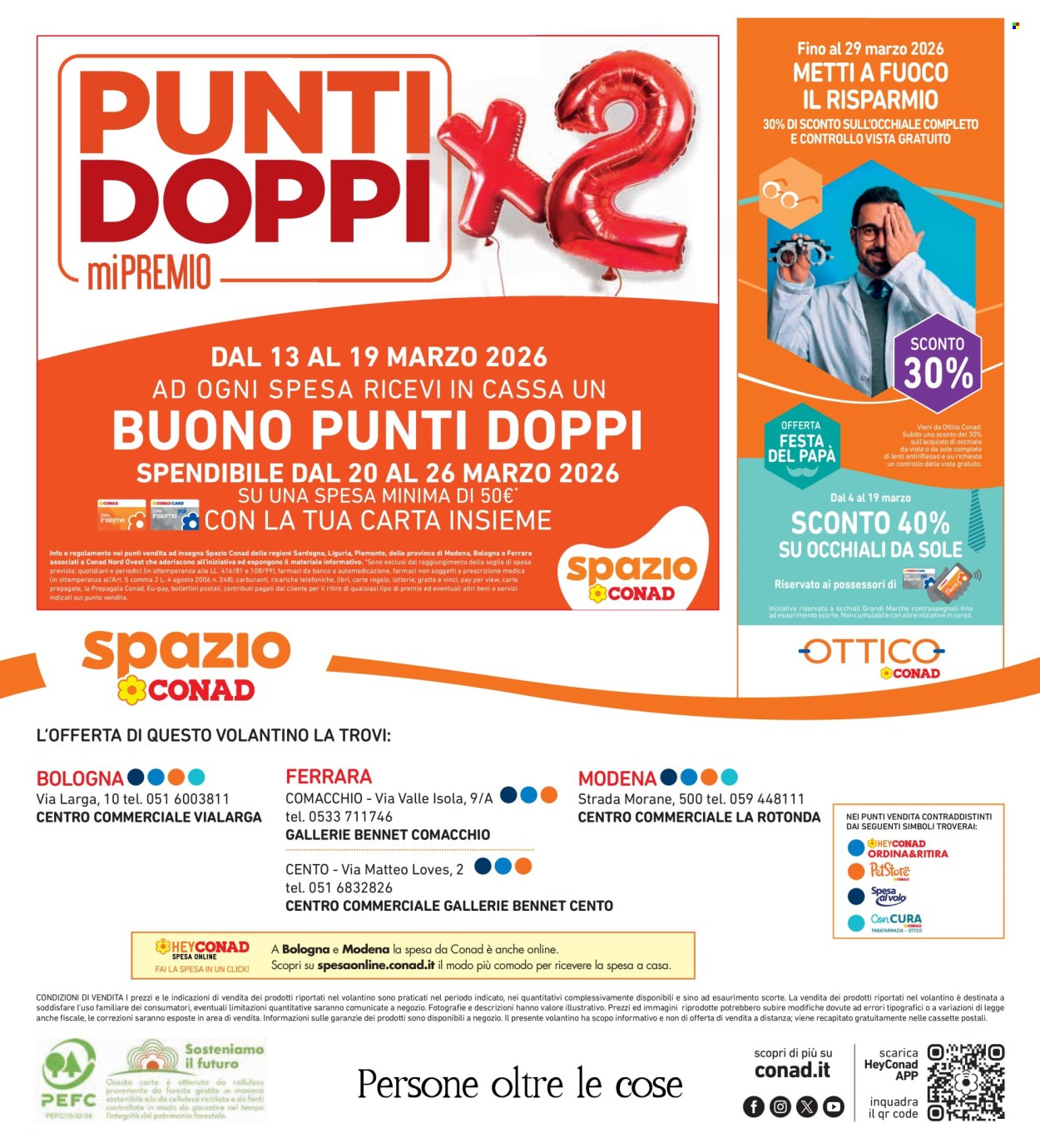 Volantino Spazio Conad - 13/3/2026 - 25/3/2026. Pagina 40