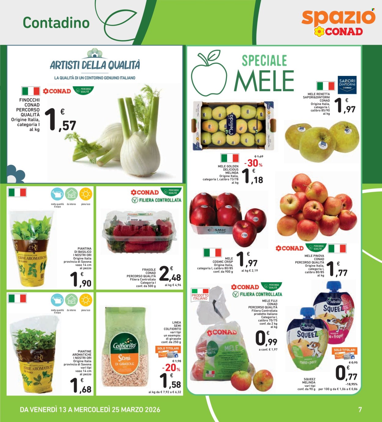 Volantino Spazio Conad - 13/3/2026 - 25/3/2026. Pagina 7