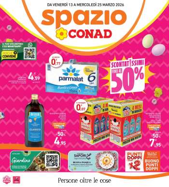 Volantino Spazio Conad - 13/3/2026 - 25/3/2026.