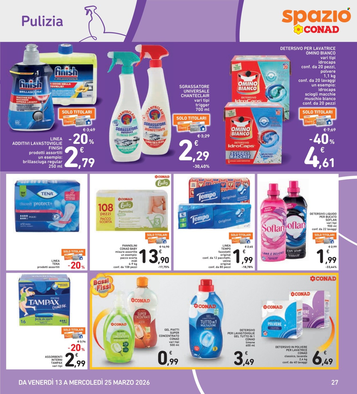 Volantino Spazio Conad - 13/3/2026 - 25/3/2026. Pagina 27