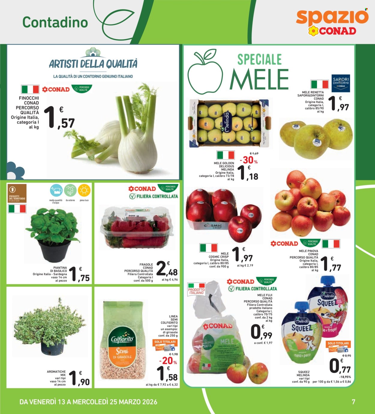 Volantino Spazio Conad - 13/3/2026 - 25/3/2026. Pagina 7