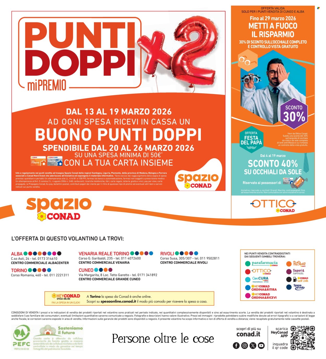 Volantino Spazio Conad - 13/3/2026 - 25/3/2026. Pagina 40