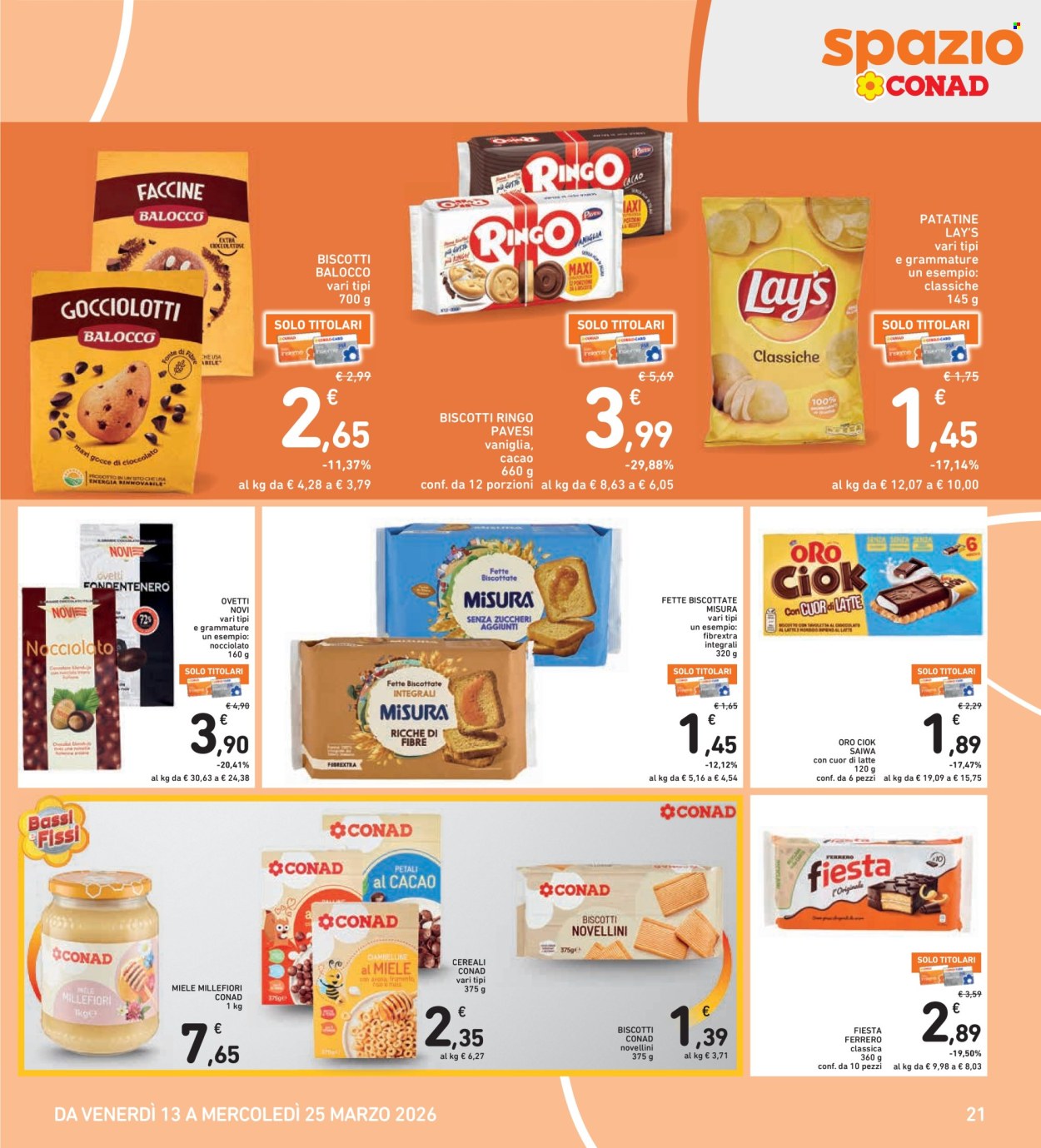 Volantino Spazio Conad - 13/3/2026 - 25/3/2026. Pagina 21