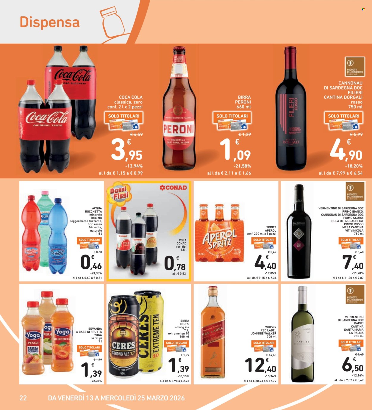 Volantino Spazio Conad - 13/3/2026 - 25/3/2026. Pagina 22