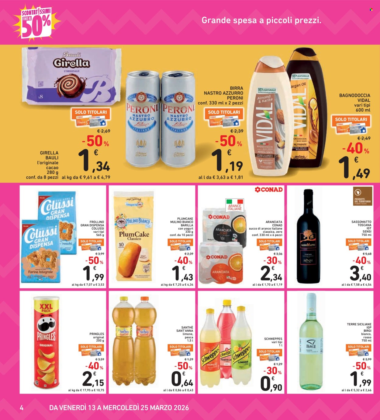 Volantino Spazio Conad - 13/3/2026 - 25/3/2026. Pagina 4