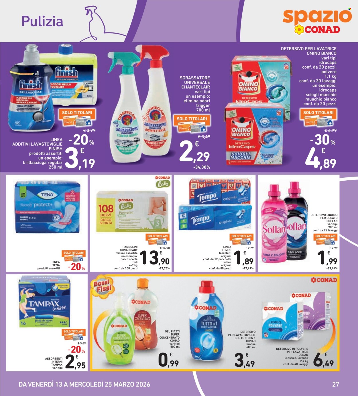 Volantino Spazio Conad - 13/3/2026 - 25/3/2026. Pagina 27