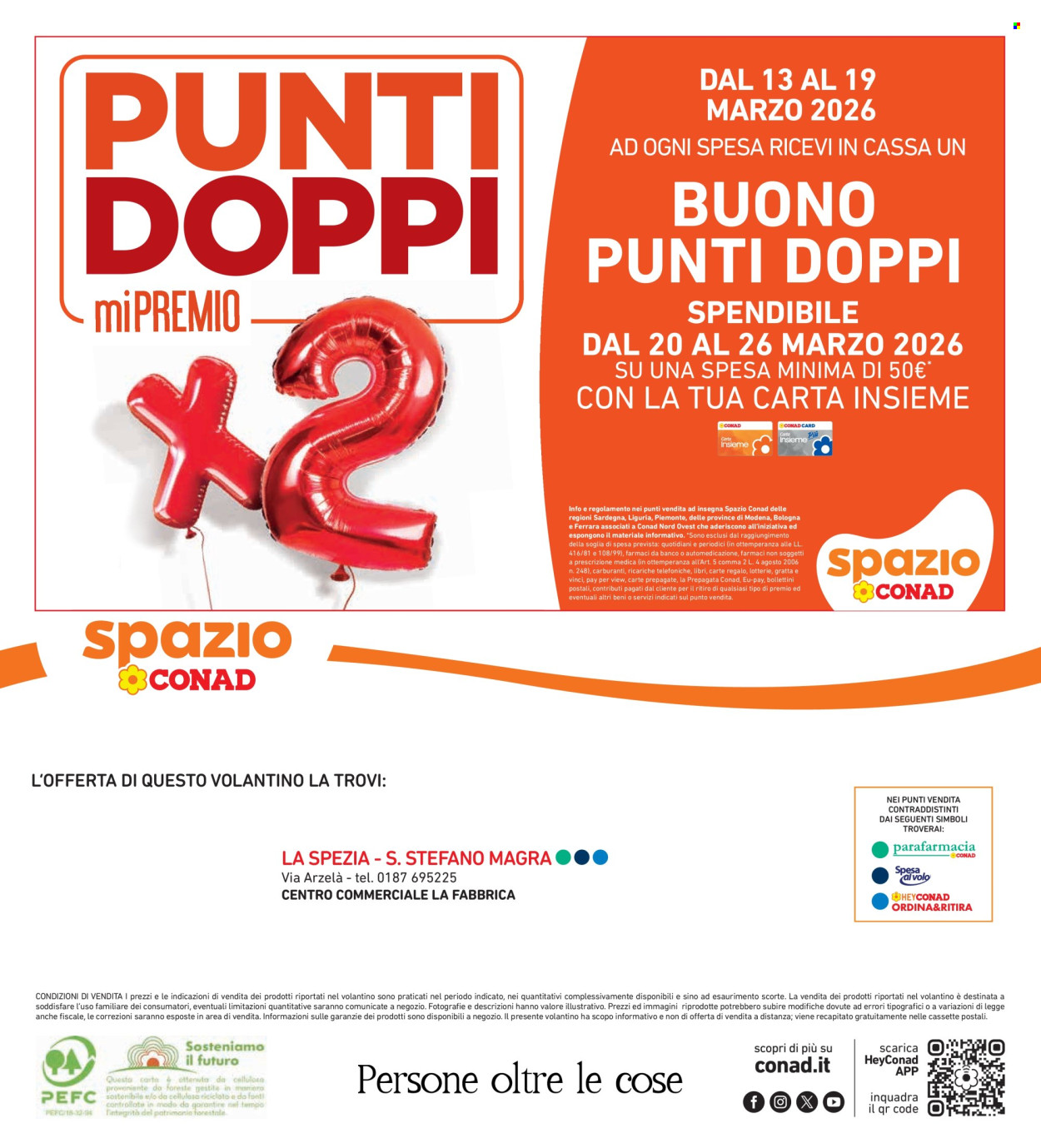 Volantino Spazio Conad - 13/3/2026 - 25/3/2026. Pagina 40