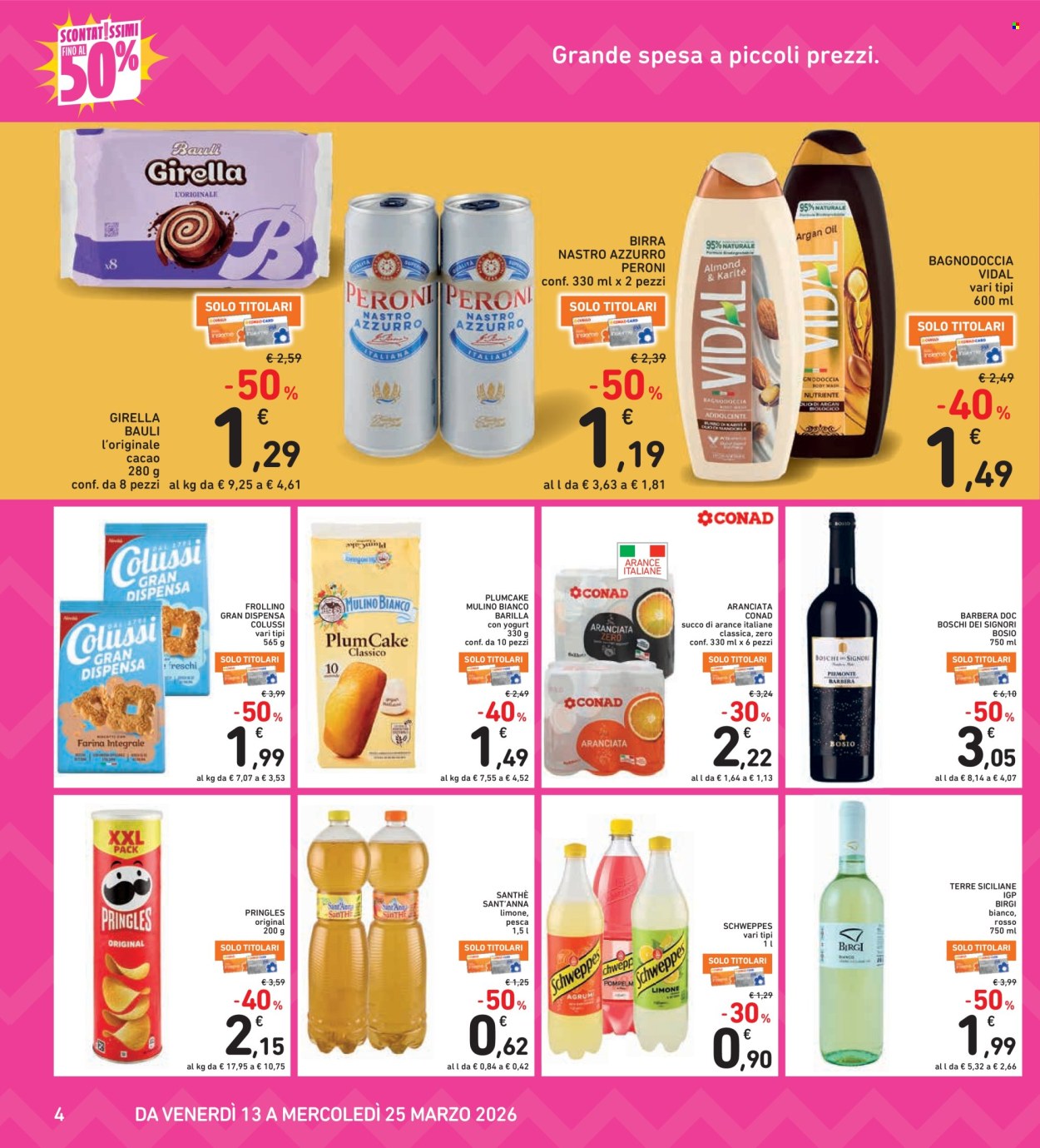 Volantino Spazio Conad - 13/3/2026 - 25/3/2026. Pagina 4