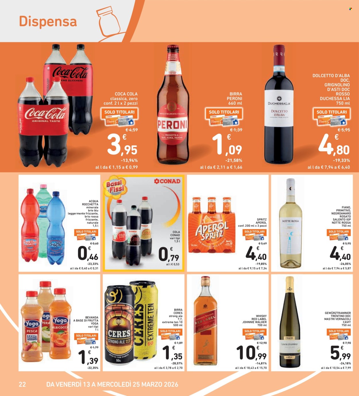 Volantino Spazio Conad - 13/3/2026 - 25/3/2026. Pagina 22