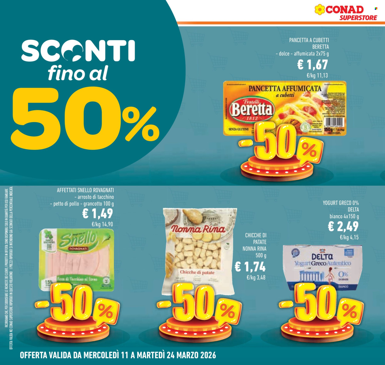 Volantino Conad Superstore - 11/3/2026 - 24/3/2026. Pagina 4