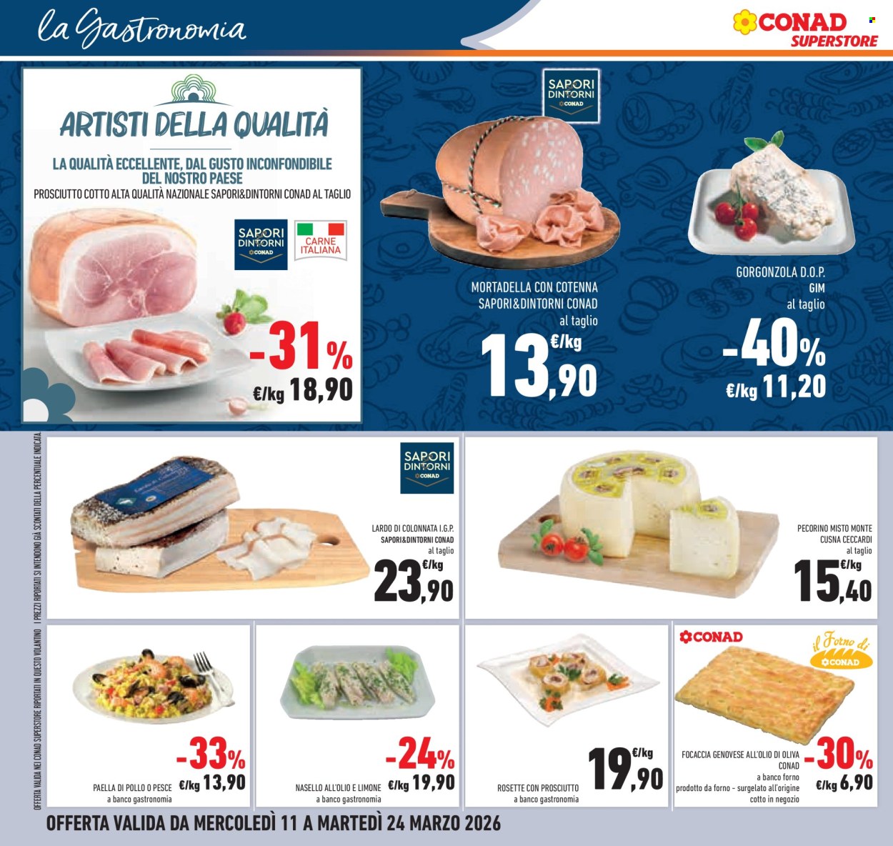 Volantino Conad Superstore - 11/3/2026 - 24/3/2026. Pagina 12