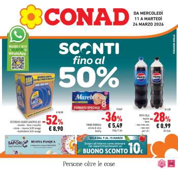 Volantino Conad - 11/3/2026 - 24/3/2026.