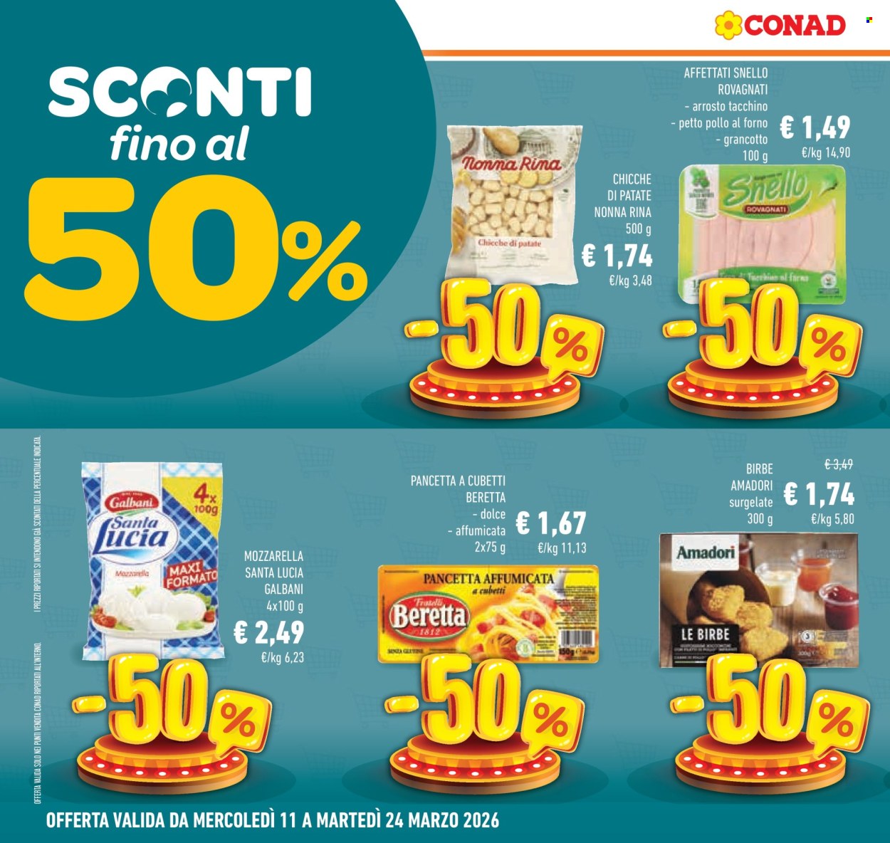 Volantino Conad - 11/3/2026 - 24/3/2026. Pagina 4