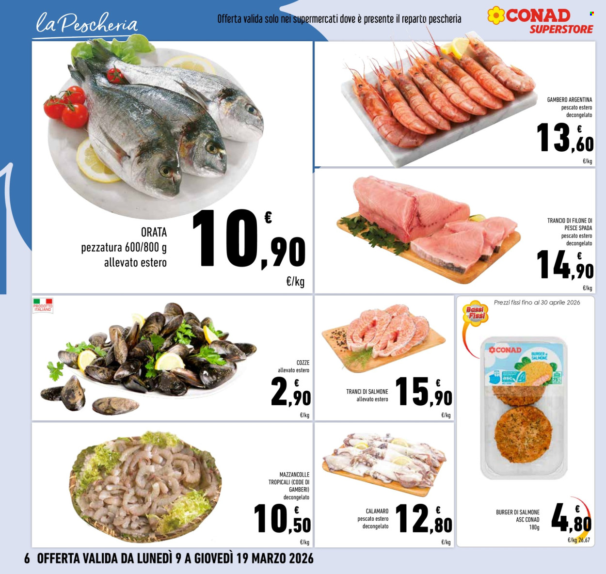 Volantino Conad Superstore - 9/3/2026 - 19/3/2026. Pagina 6
