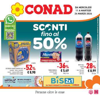 Volantino Conad - 11/3/2026 - 24/3/2026.