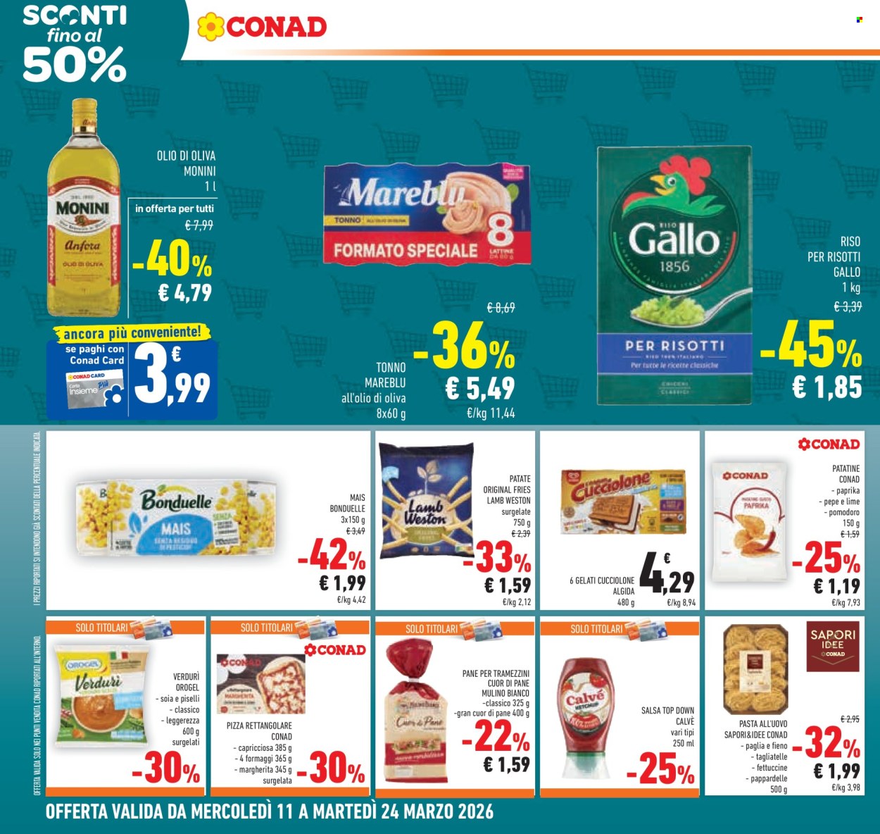 Volantino Conad - 11/3/2026 - 24/3/2026. Pagina 18