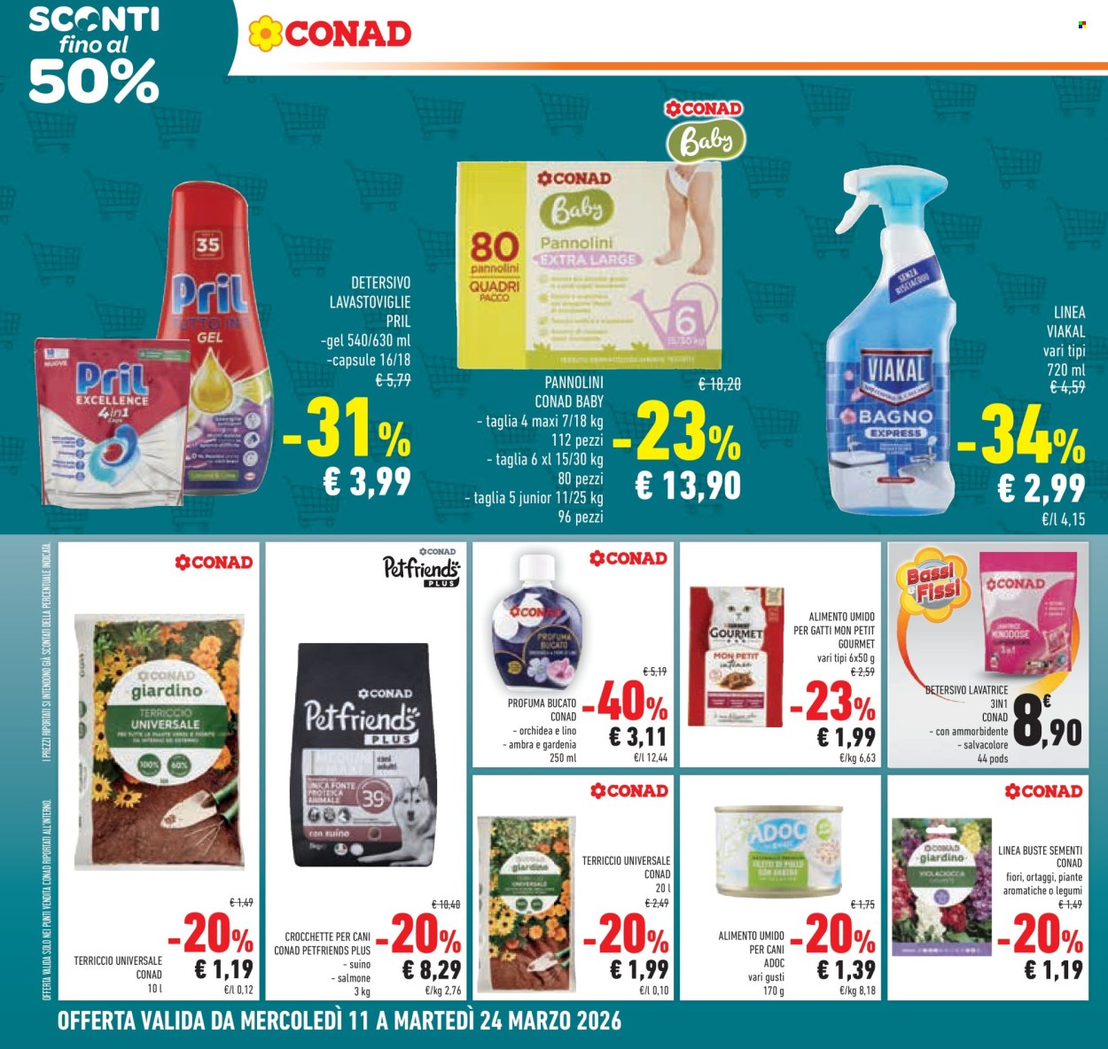 Volantino Conad - 11/3/2026 - 24/3/2026. Pagina 22
